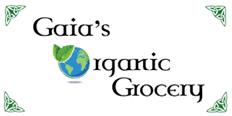 Gaias Organic Grocery logo